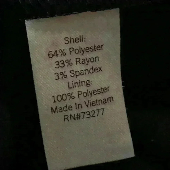 Black business casual dress size 2 - Picture 13 of 14